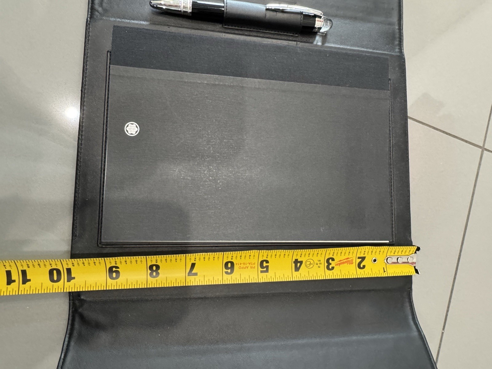 Montblanc Augmented Paper Leather Notebook Cover & Digitizer w/Starwalker Pen