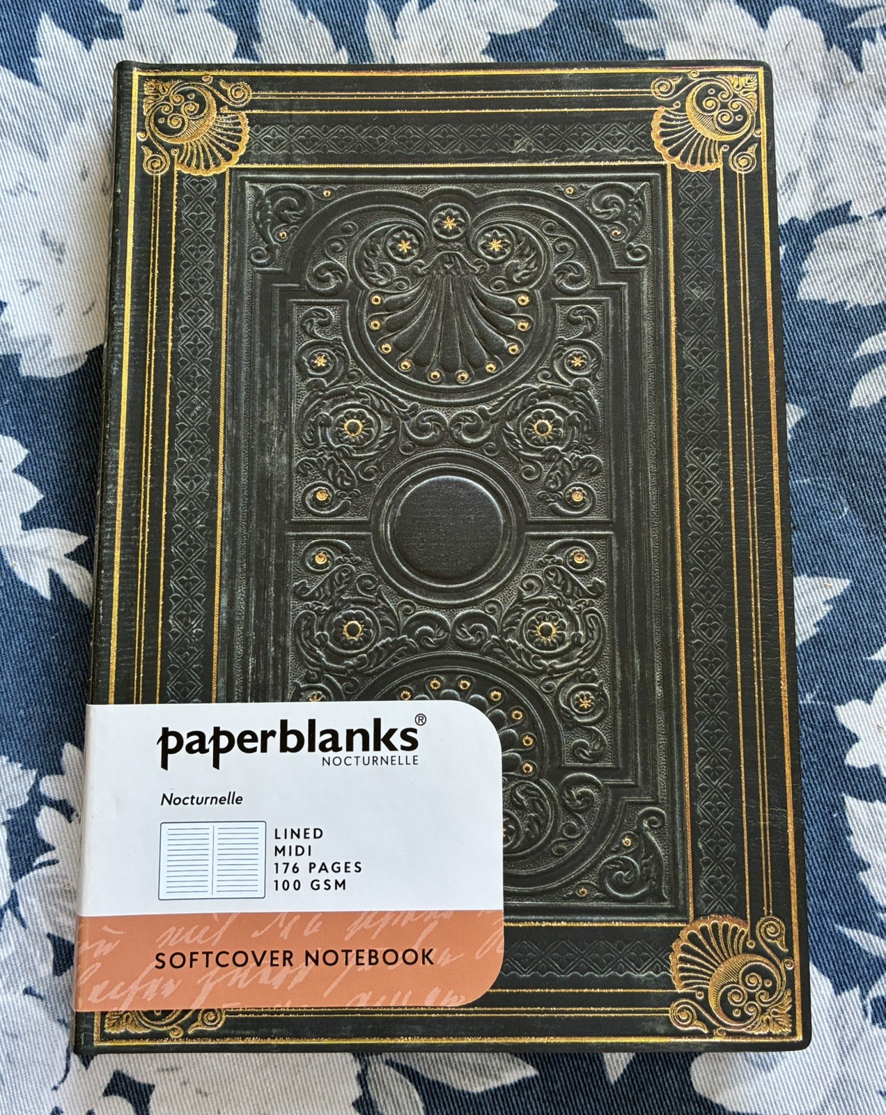 Paperblanks Hartley & Marks Nocturnelle Lined Softcover Journal Notebook NEW