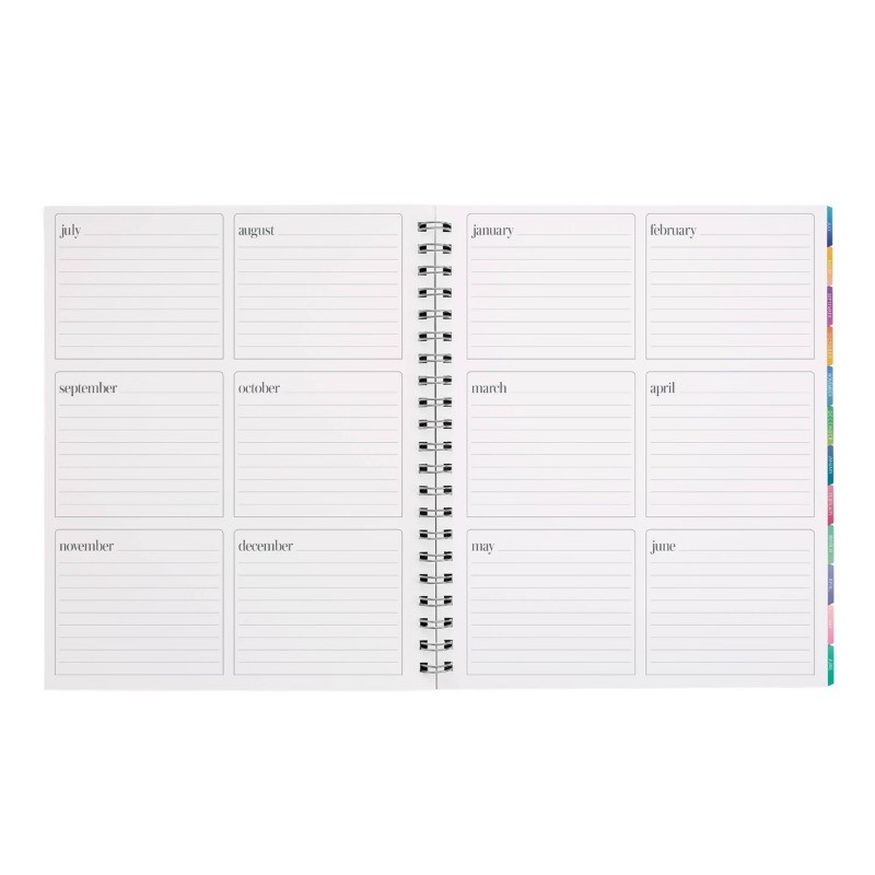 Inspired by Erin Condren 9″x11″ 2026-2027 Teacher Planner School Supplies