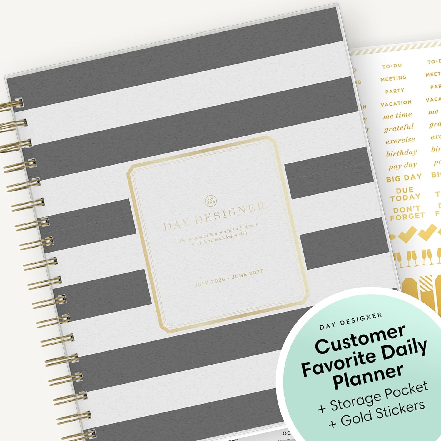 Day Designer 2026-2027 Daily and Monthly Academic Year Planner Calendar, July 20