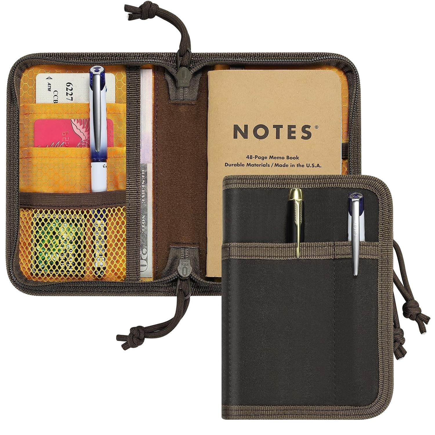 Water Resistant Field Notes 3.5×5.5 Journal Cover Case Wallet for Moleskine