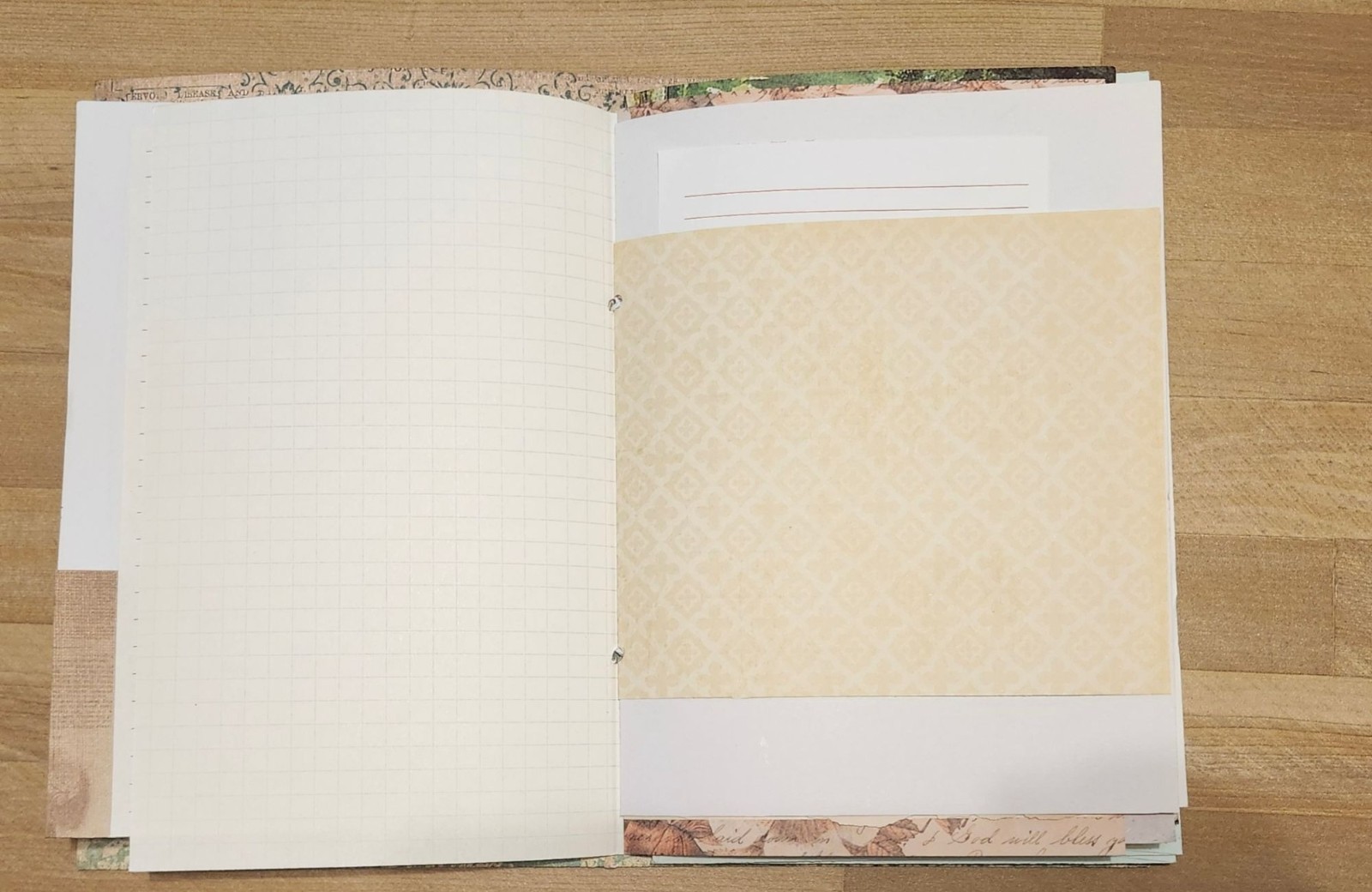 Junk Journal Handmade 90 pages 6×9
