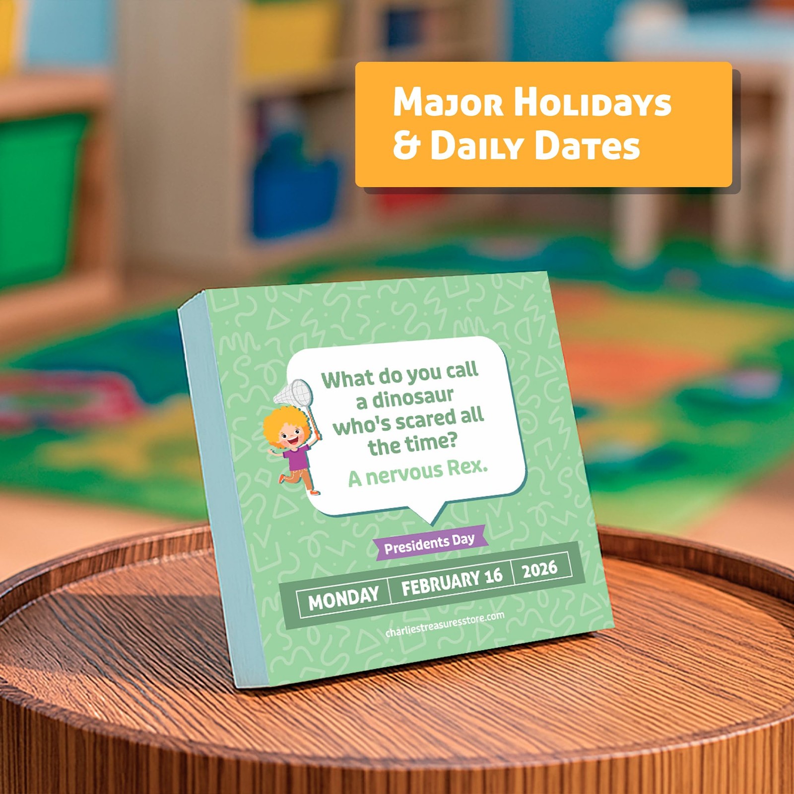 2026 Daily Kids Joke Calendar | Fun Lunchbox Notes For Kids, 2026