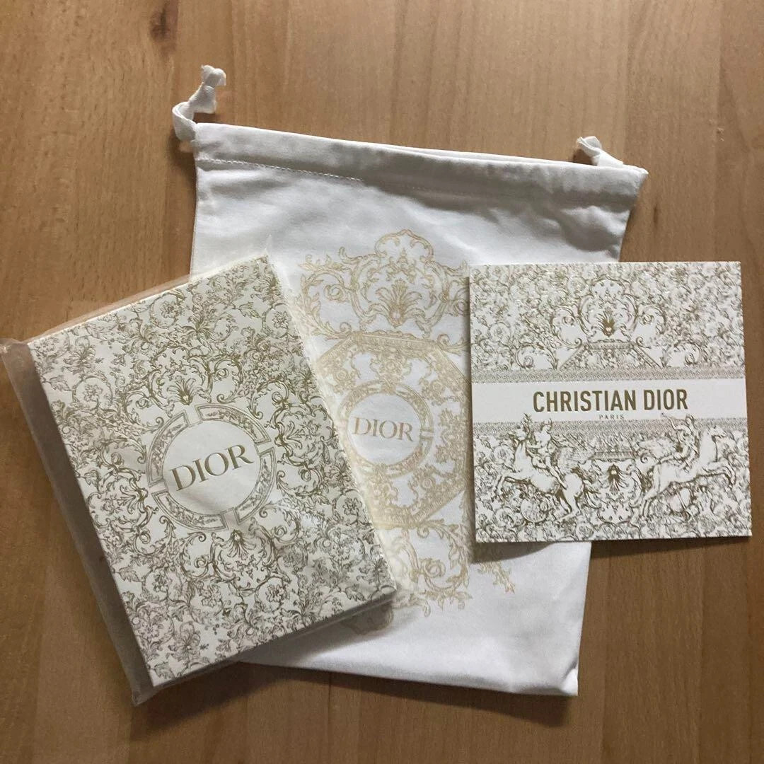 Notebook & pouch set Christian Dior Authentic Journal NEW GIFT