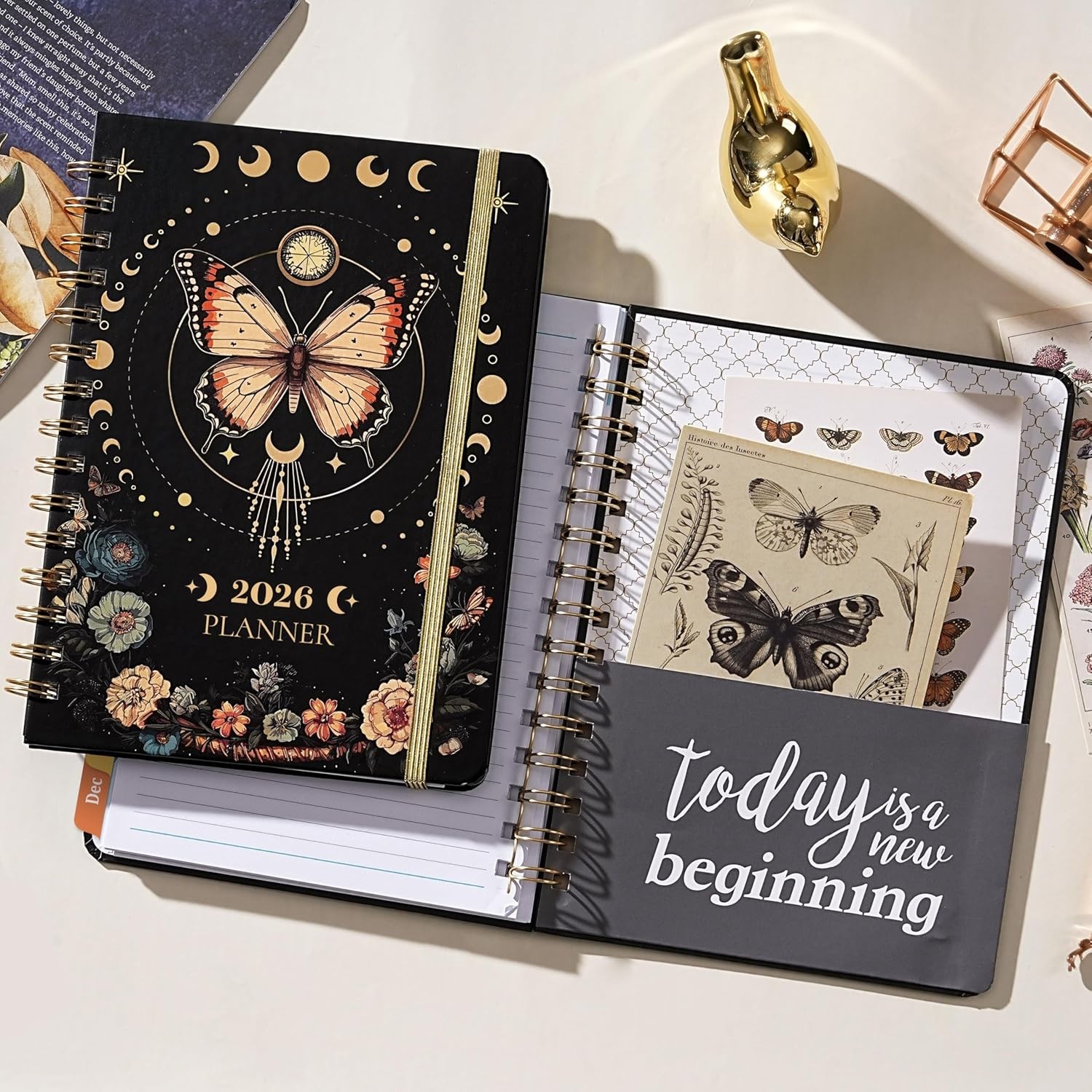 2026 Planner – Planner 2026, Jan 2026 – Dec 2026, 6.4″ x 8.5″, Weekly and Monthl