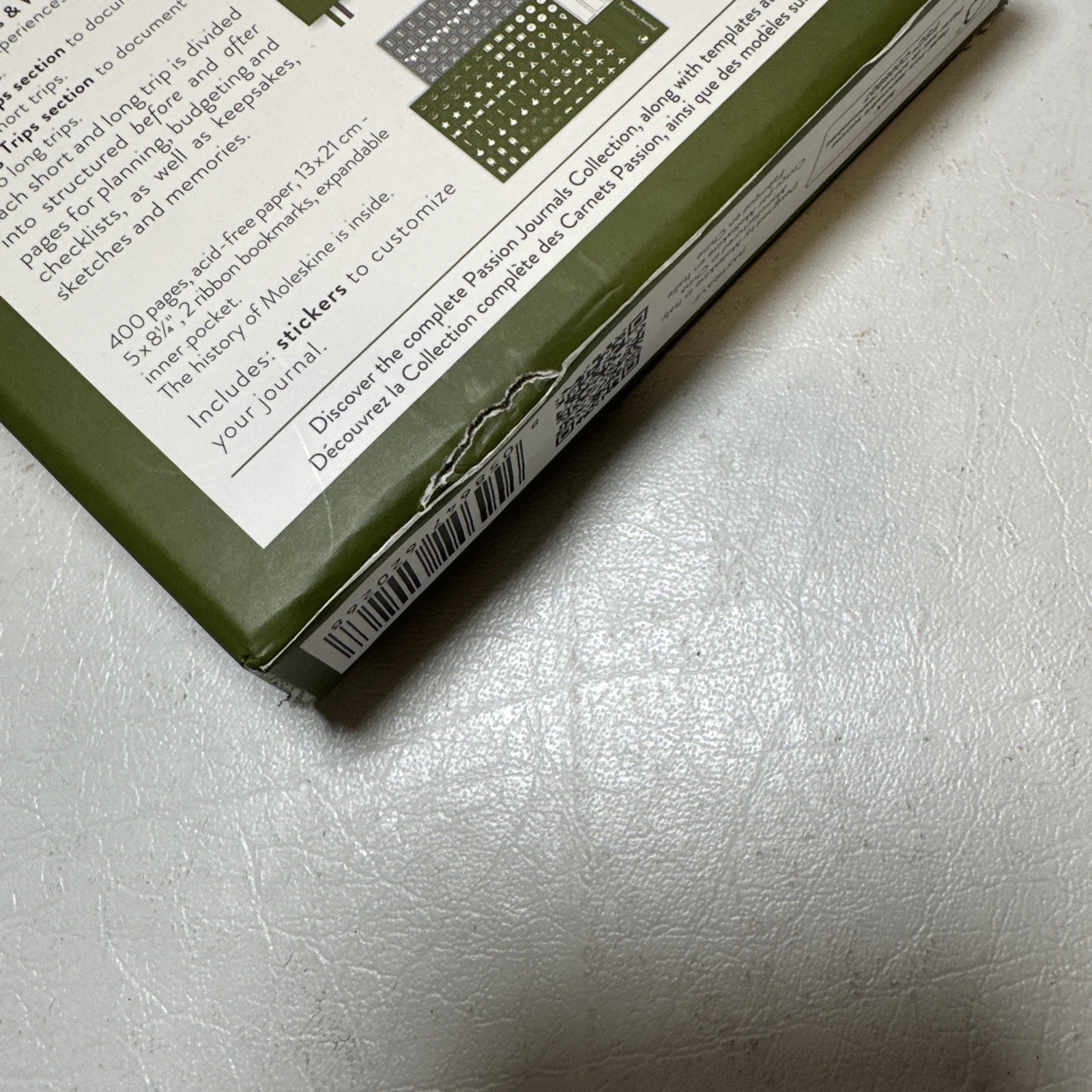 Moleskine Traveller’s Journal Green Notebook