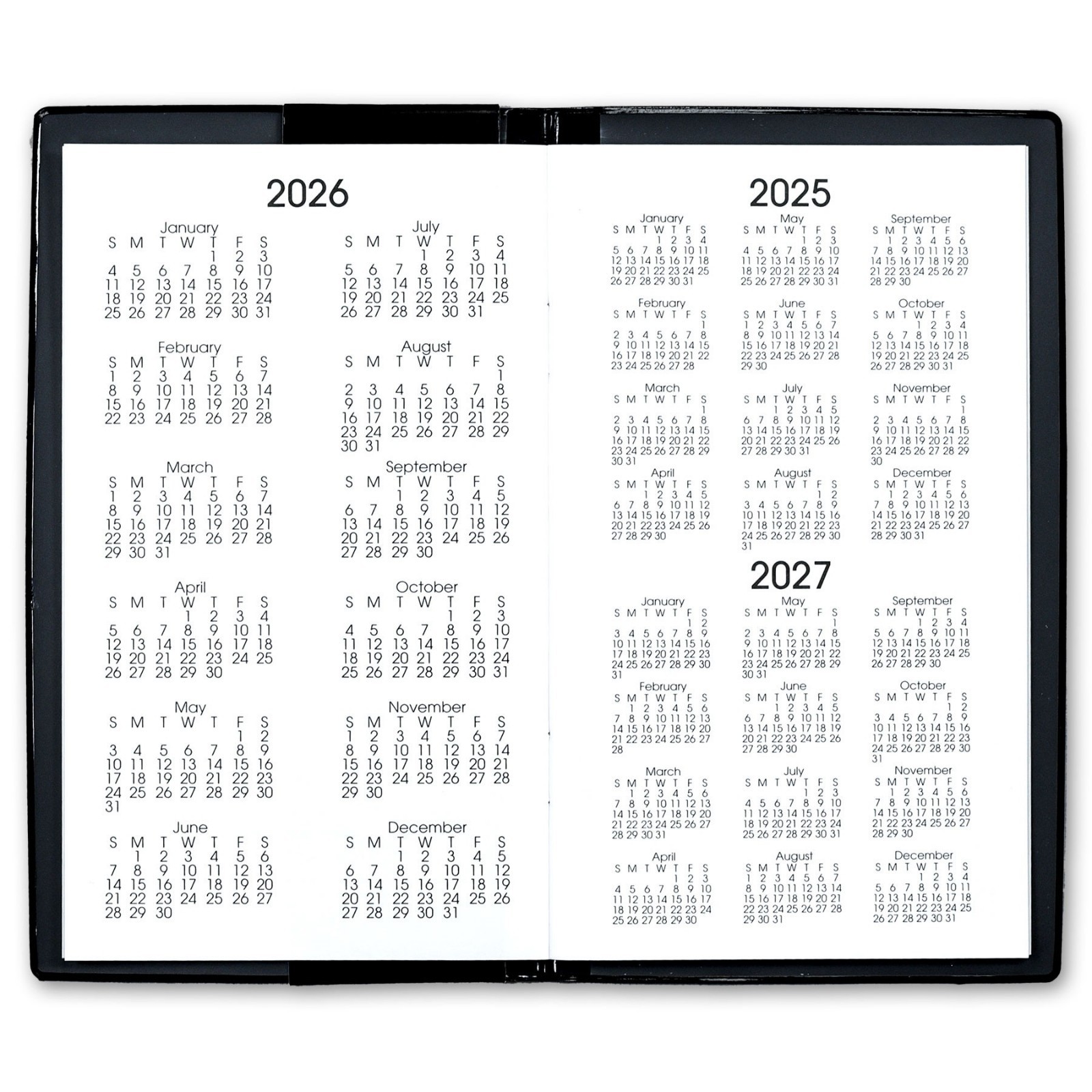 2026 At-A-Glance DayMinder SK53-00 Monthly Pocket Planner, 3-1/2 x 6″
