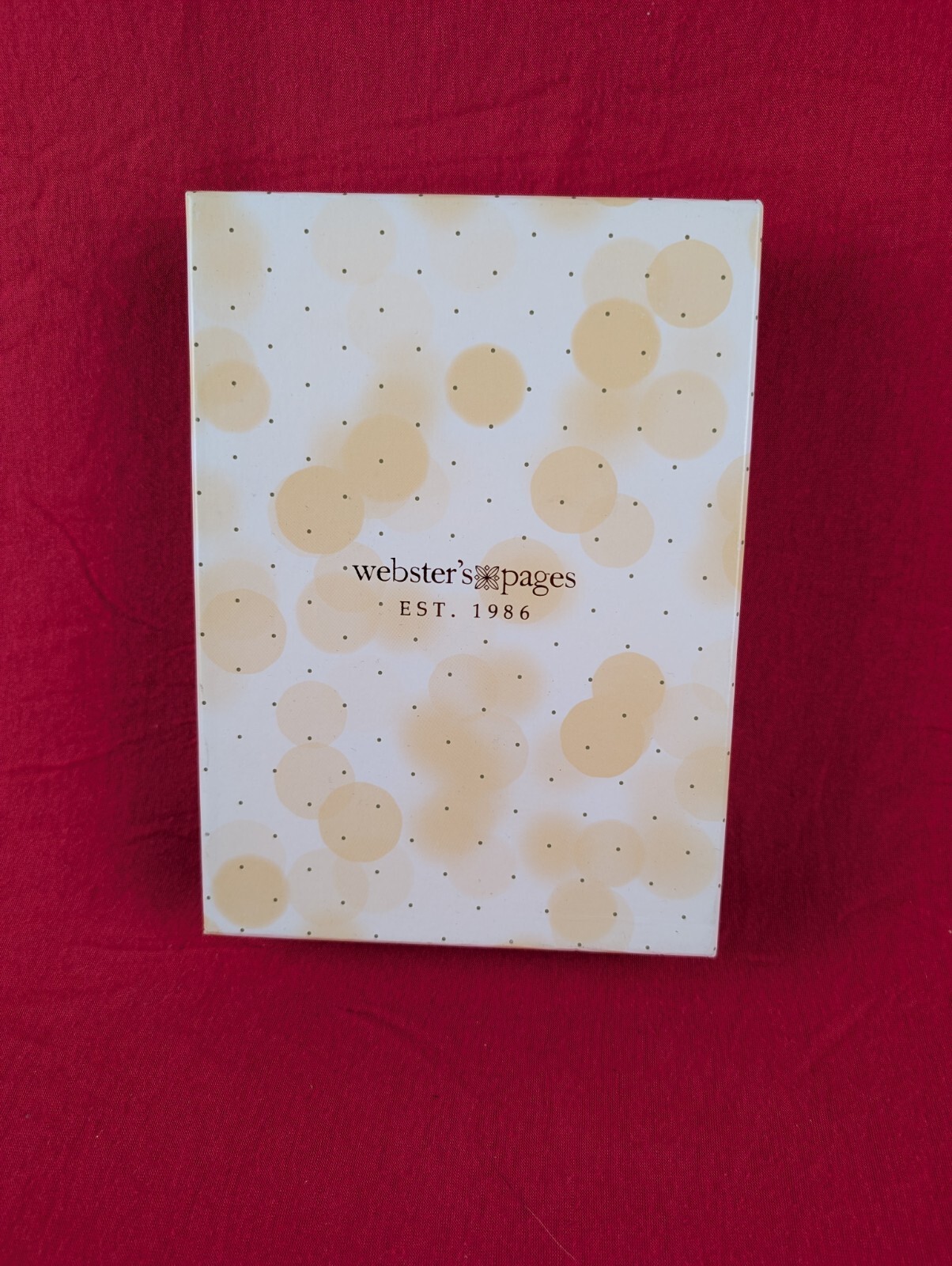 Websters Pages Personal Planner Natural Nude 6Ring Binder Agenda Organizer Beige