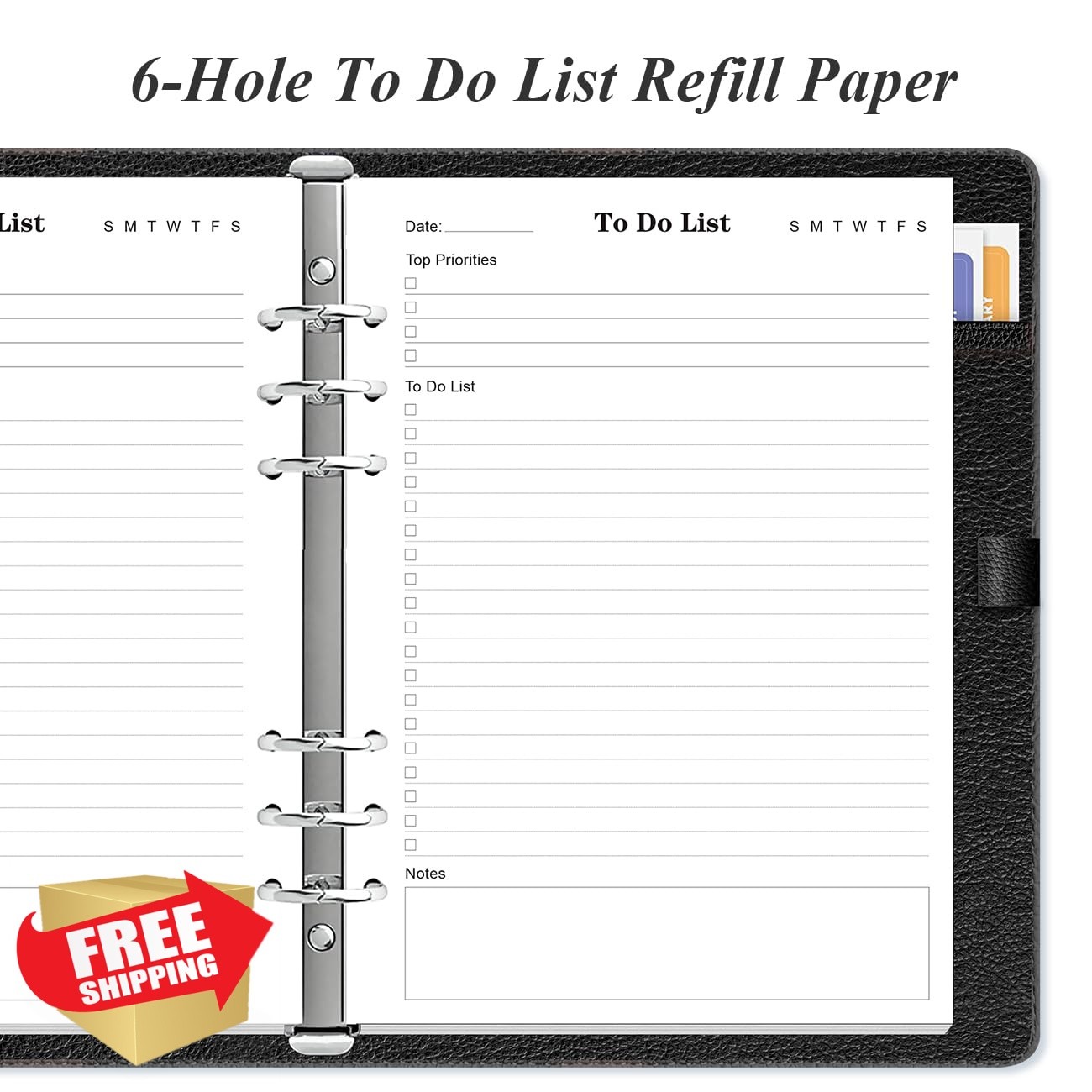 Yaridar A5 daily planner refills 300 sheets