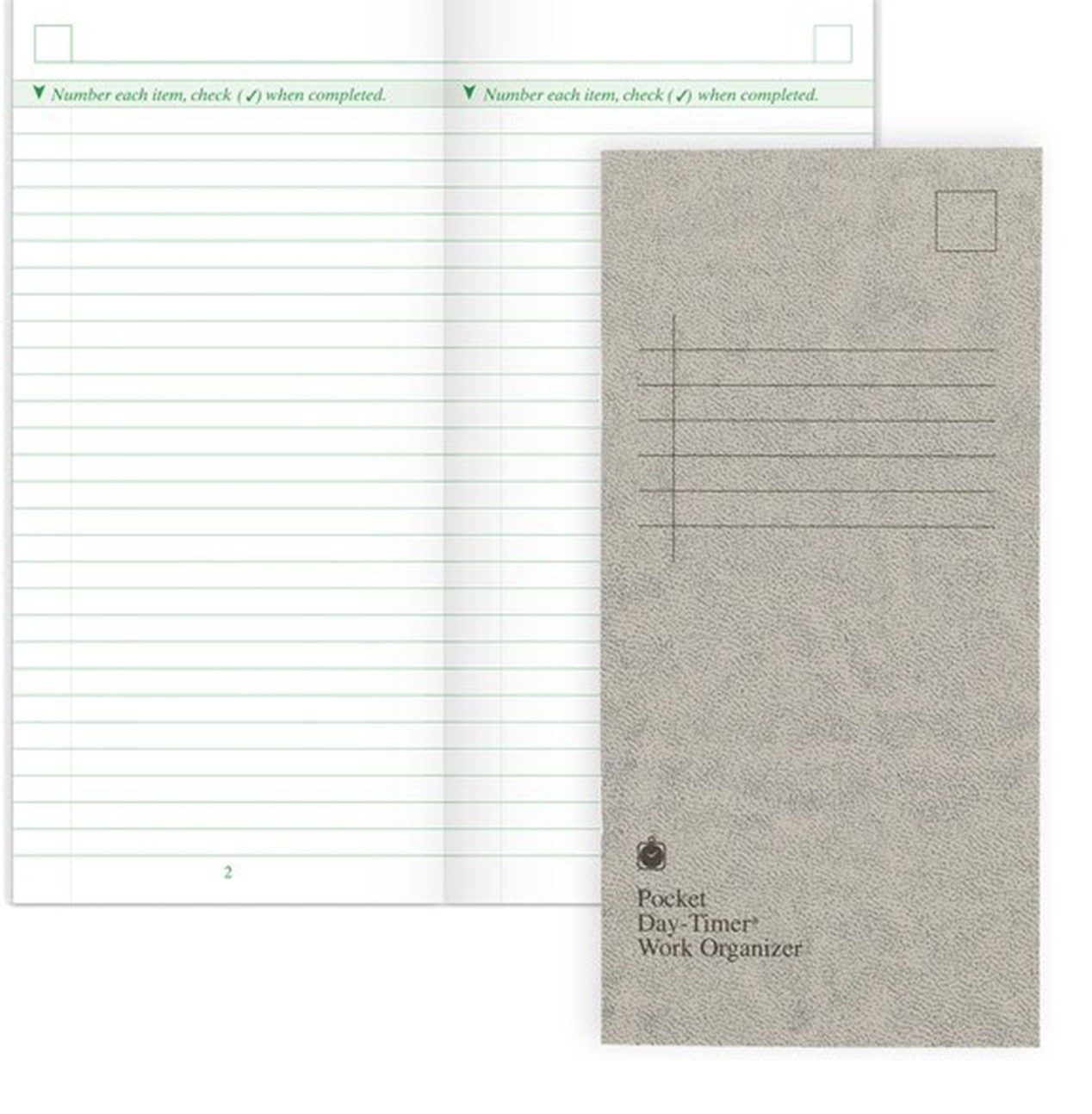 Day-Timer Jul 26 – Jun 27, 2-Page/Day Orig Planner Refill Compact 3×5″ +Extras
