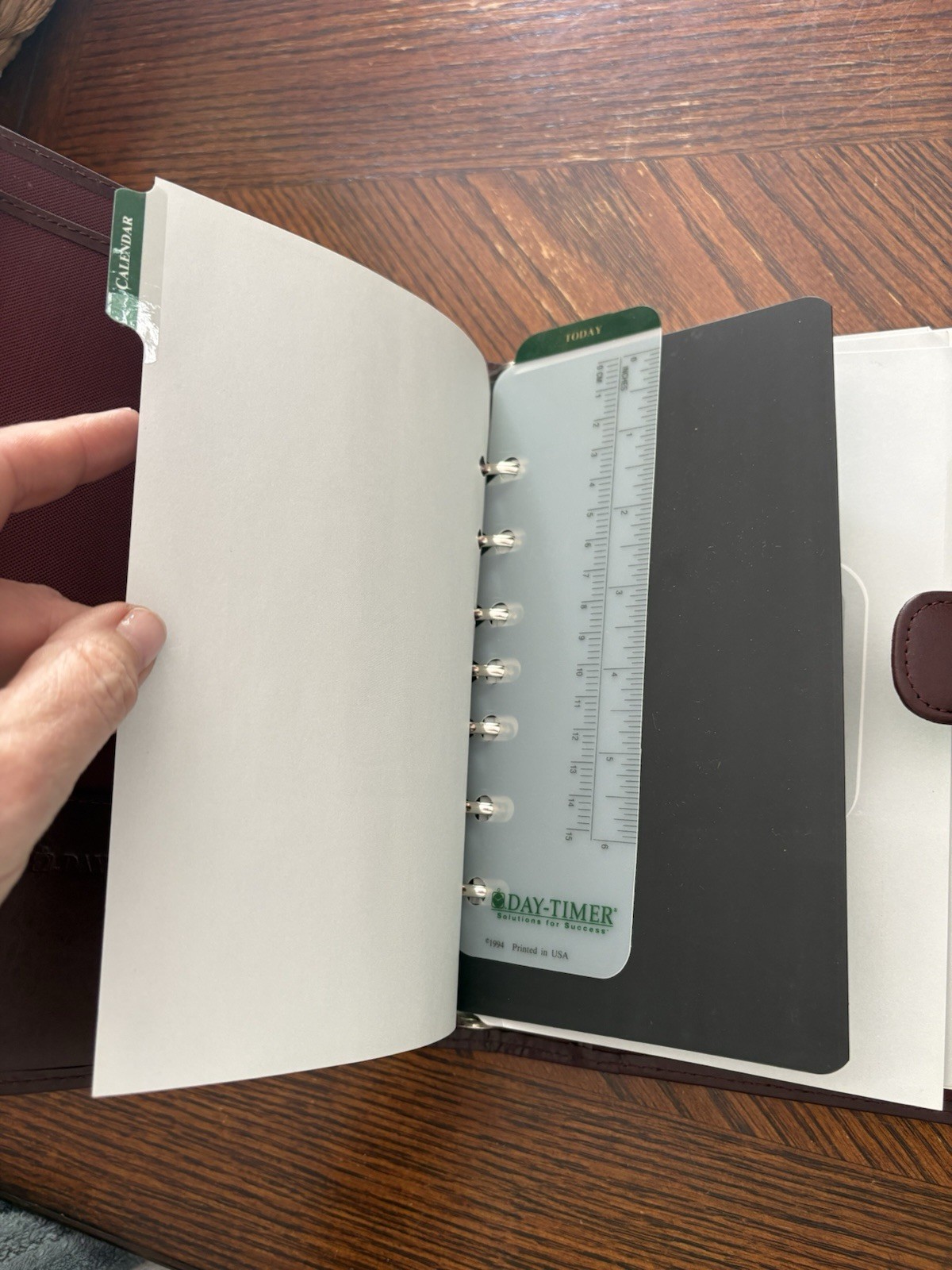 Day-Timer Desk Planner NEW Upholstery SOLEIL 8.5×11 Vintage
