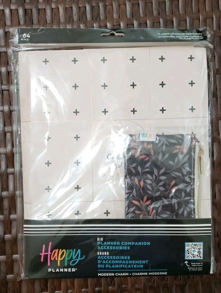 Happy Planner BIG Planner Companion Accessories ~ Modern Charm ~ 64 Pcs