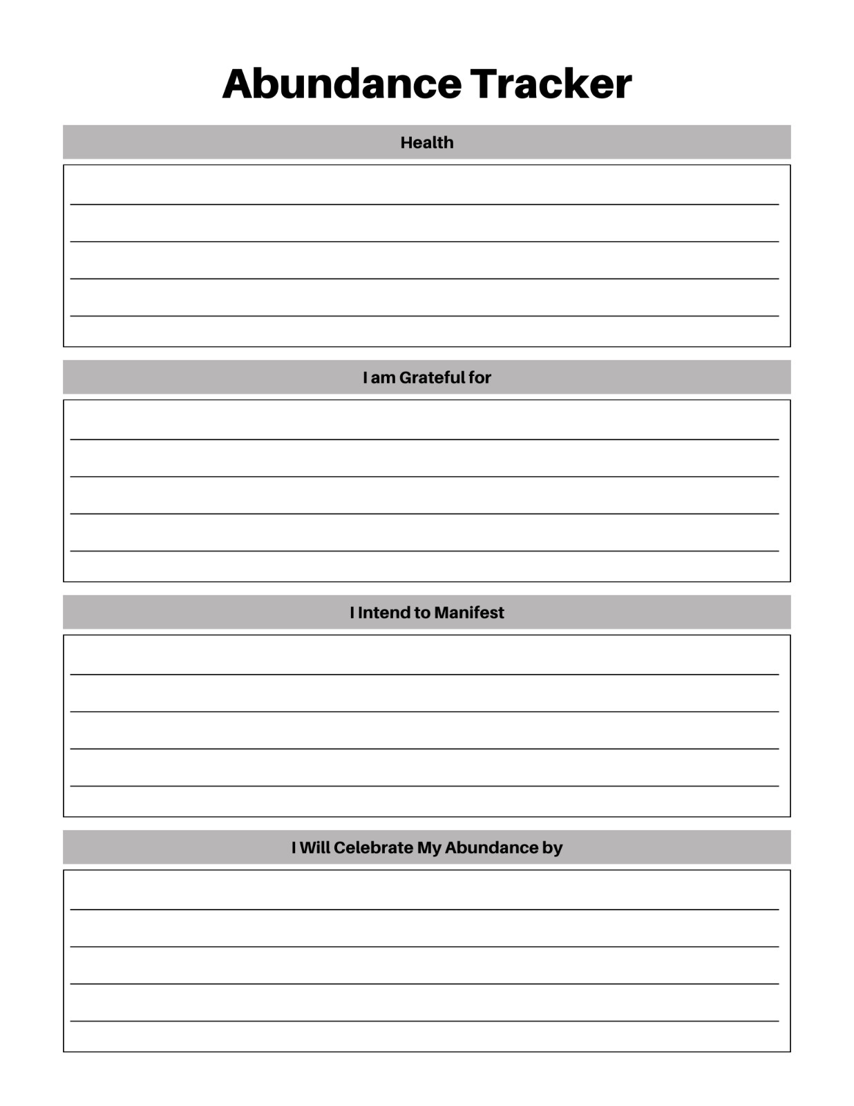 Digital Printable Planner Mental Health Bundle