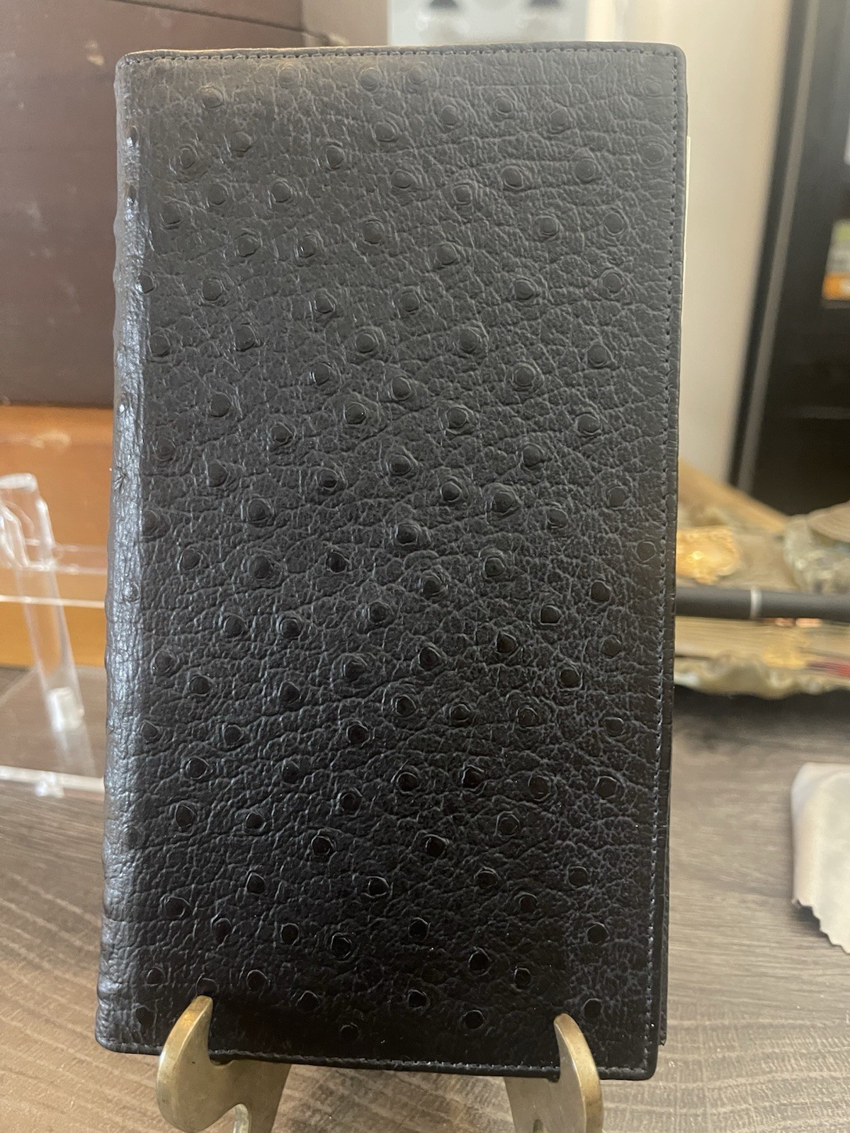 Vintage Day Runner 1987 Ostrich Embossed NOS