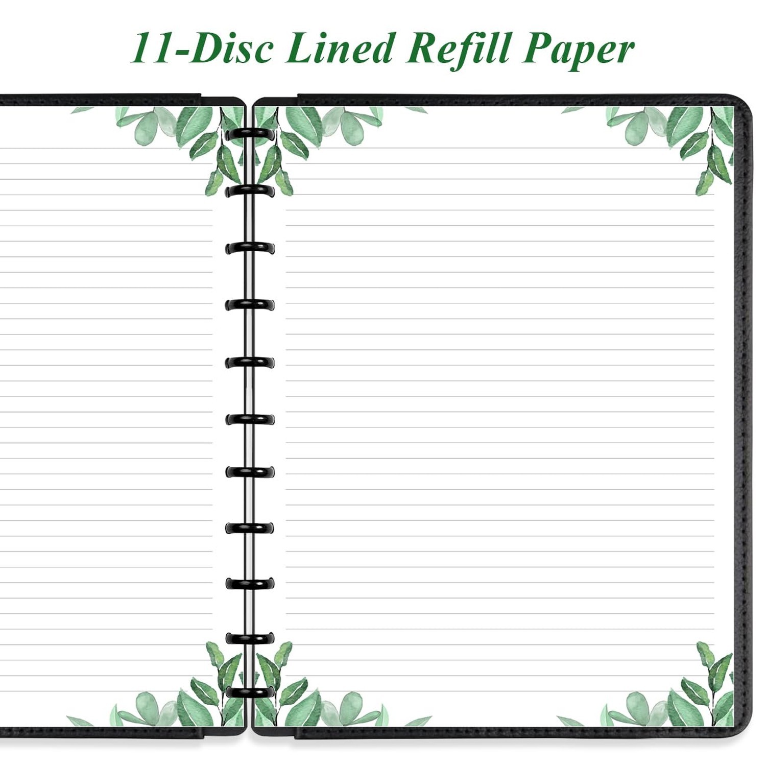 A4 TUL Discbound Lined Refill Paper, 11-Disc Discbound Ruled Filler Paper, 10…