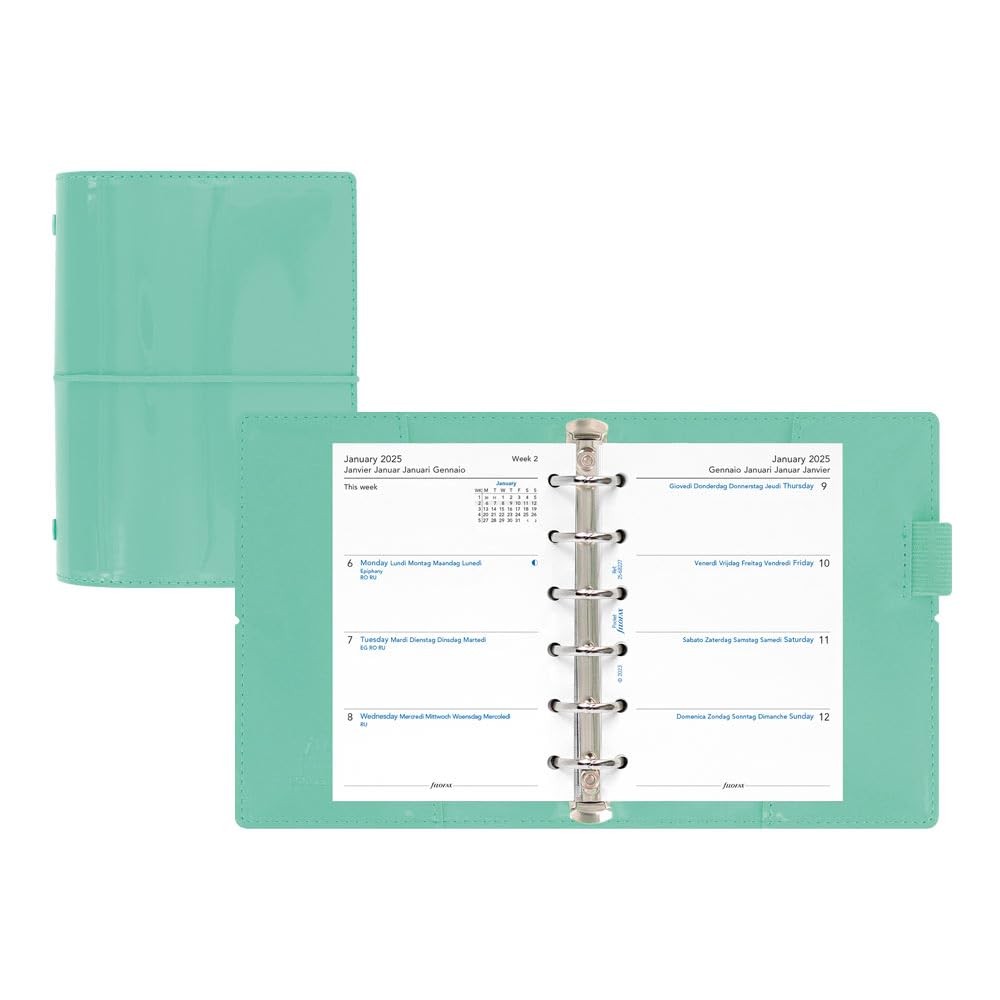 Filofax Domino Patent Organizer Pocket – Six Rings