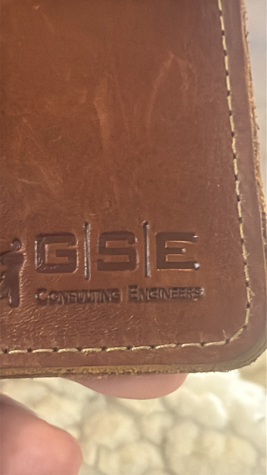 Holtz Genuine Kid Leather Portfolio Snap Latch Pockets Wallet Notebook Brown
