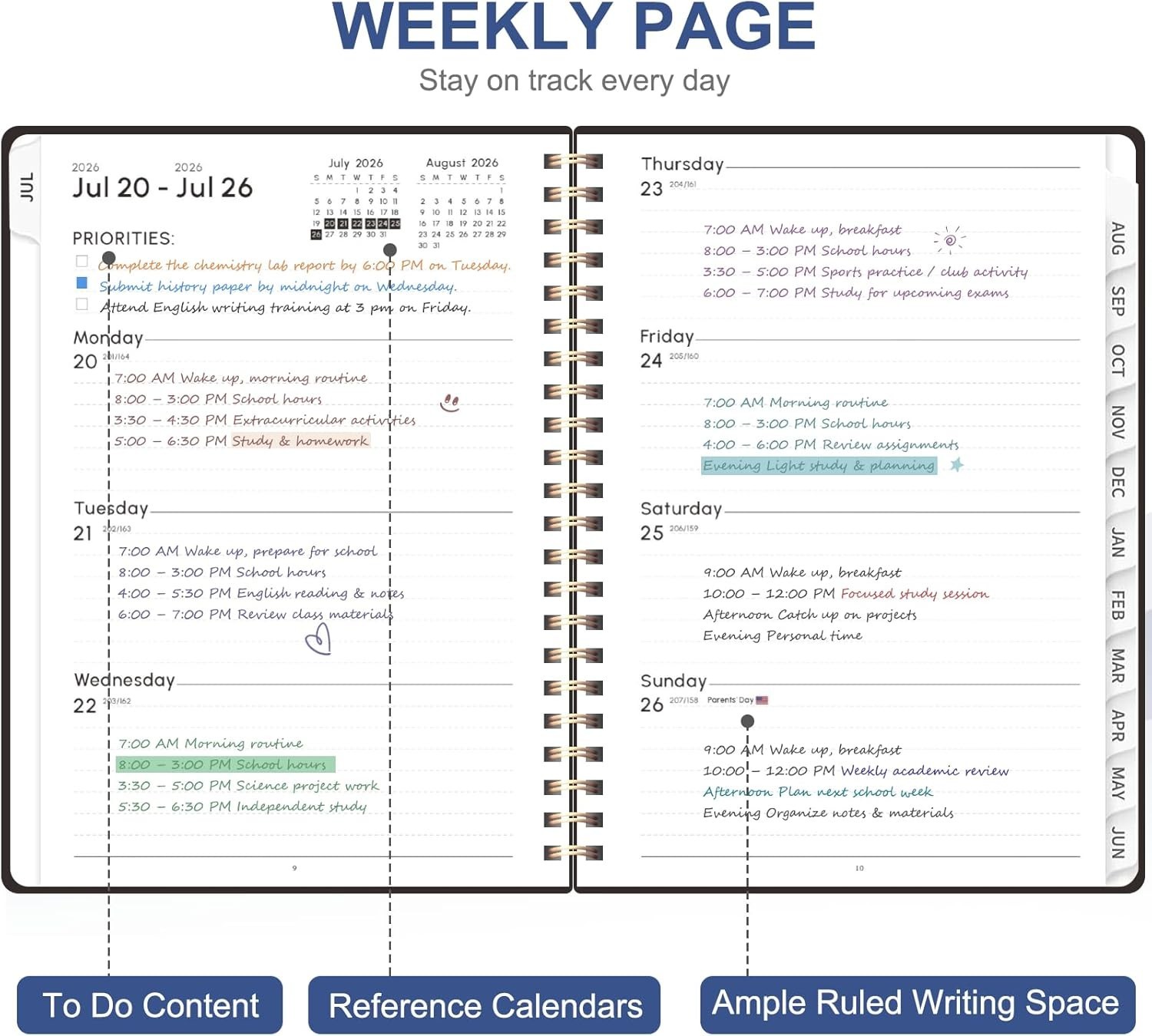 Compact 2026-2027 Academic Calendar – Perfect for Students & Teachers