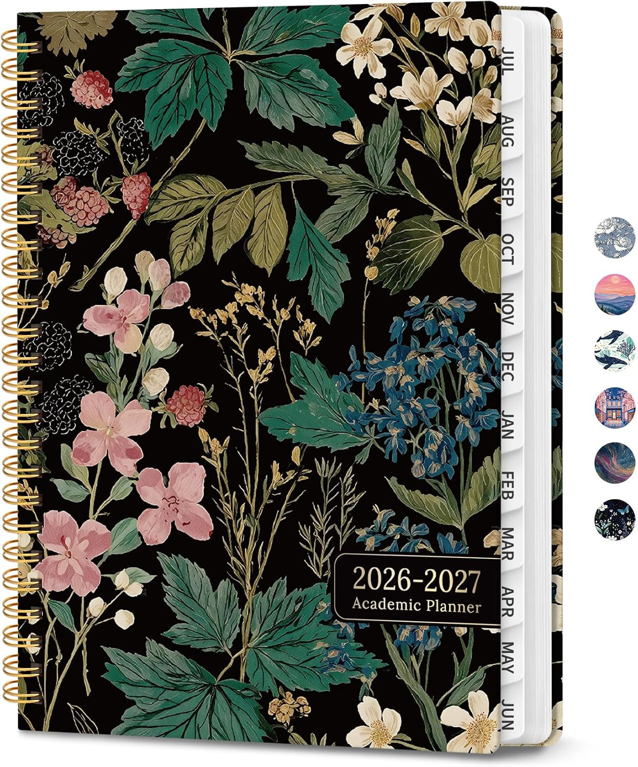 Planner 2026-2027, Hardcover Monthly and Weekly Academic Planner July 2026 – Jun