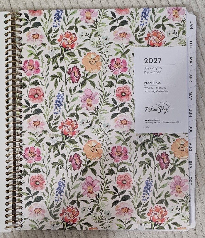 2027 Blue Sky Glenlee Weekly & Monthly Planner (7′ x 9″)