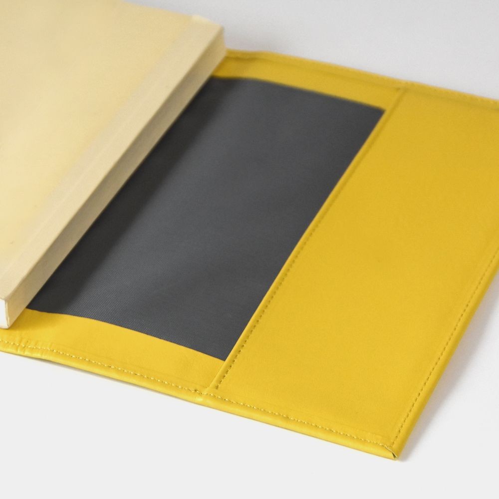 Leather A5 Book Cover for Hobonichi Cousin Notebook Used Genuine Leather