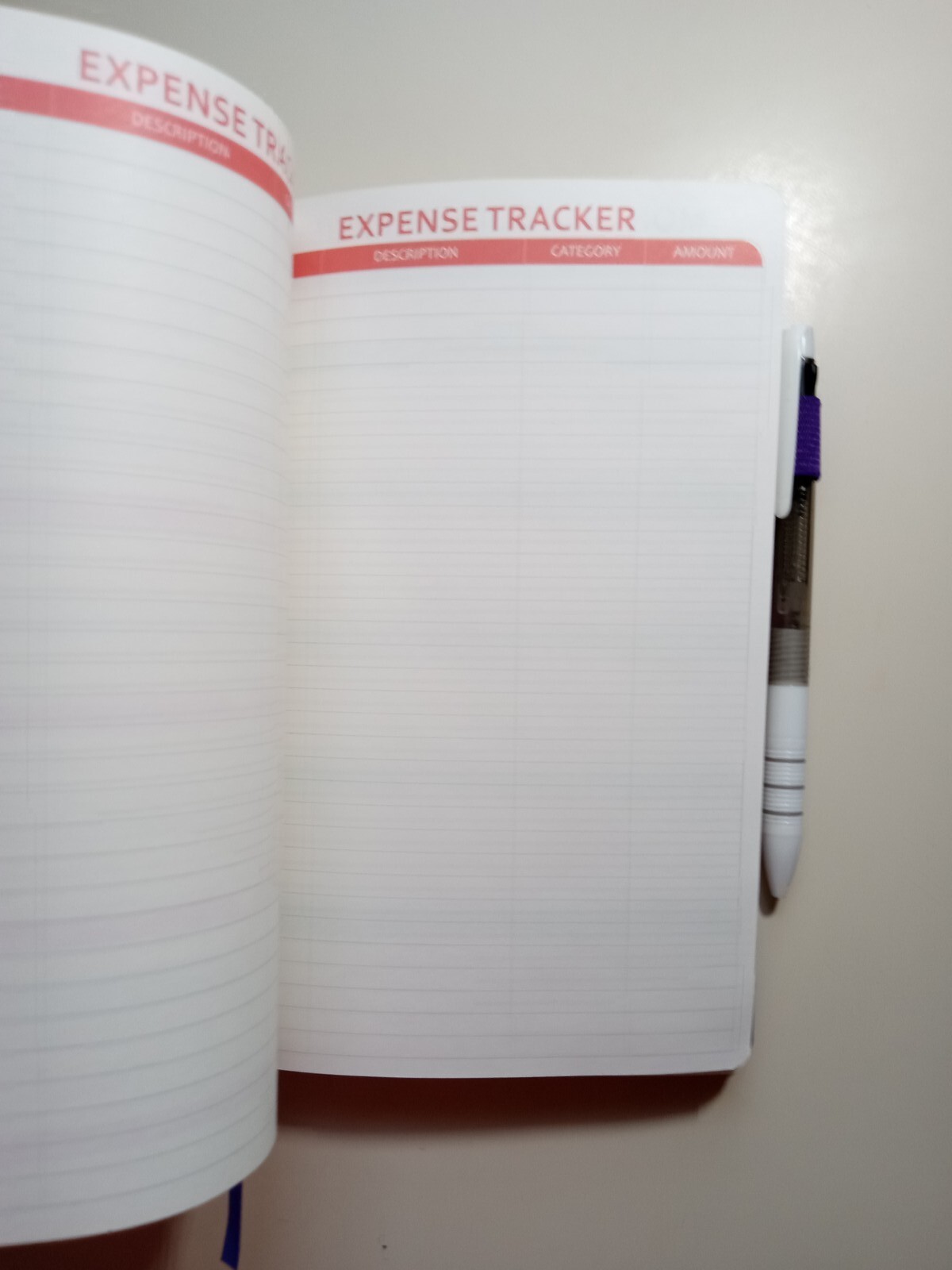 Feels Undated Budget Planner NEW With Pen