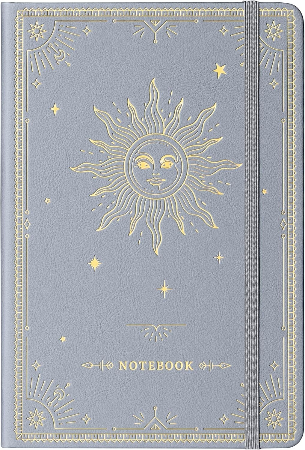 Classic Writing Journal – 144 Pages, Water-Resistant, with Elastic Band & Pocket