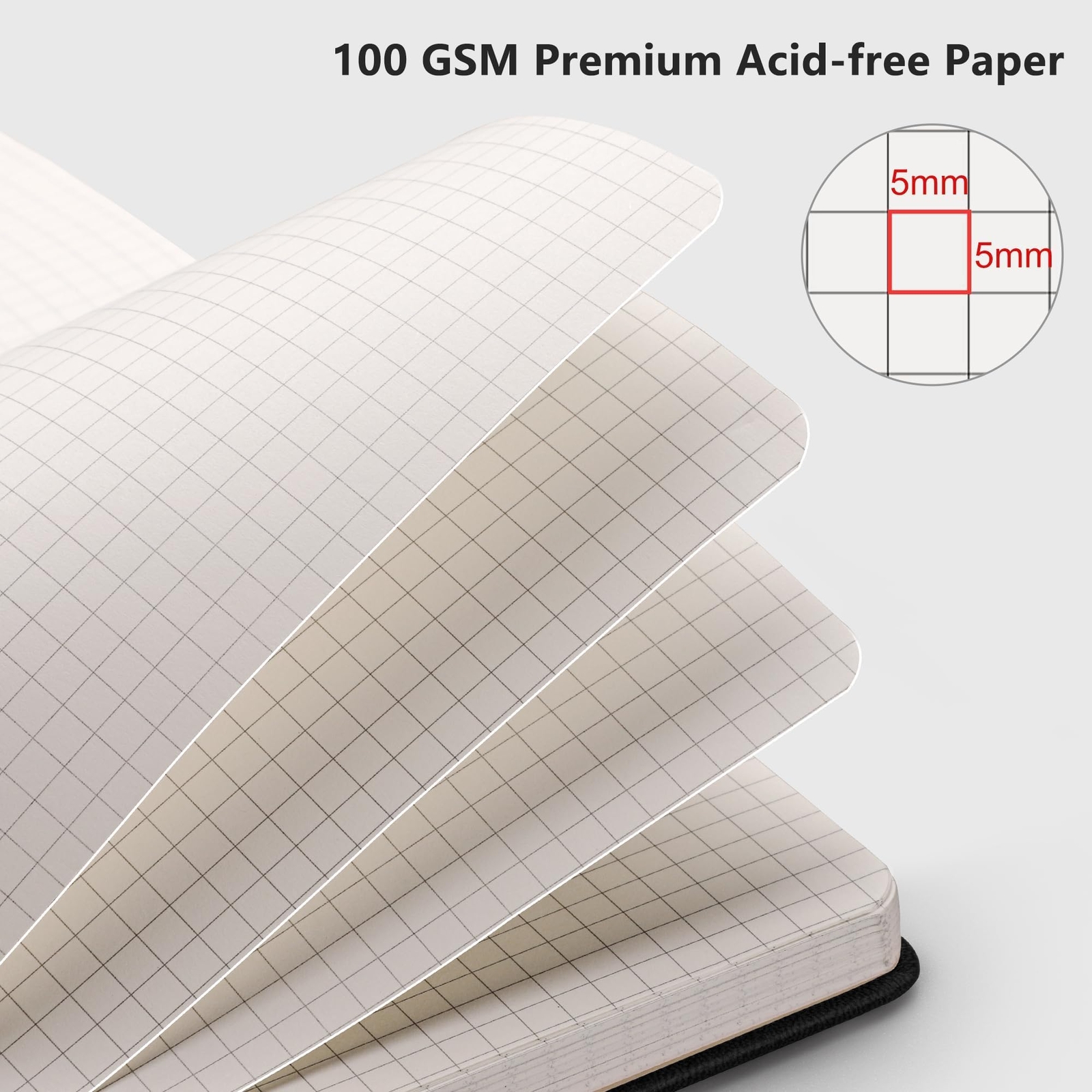 Graph Paper Notebook 2-Pack – Graph Grid Paper Notebook with 192 Pages per Pa…