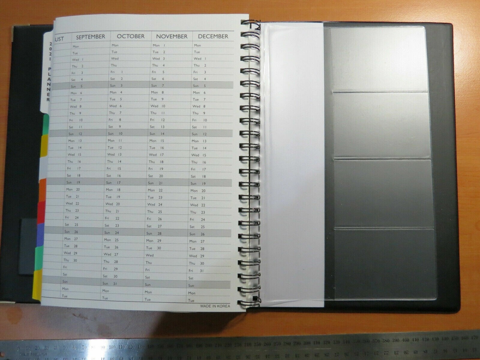 2026 A5 Weekly Diary Compendium Organiser Planner Journal Portfolio PU Leather