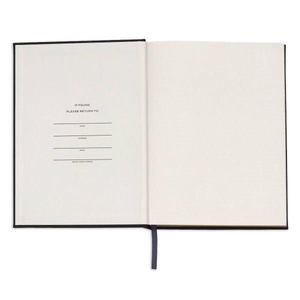 Lined Journal Linen Note to Self:Hardcover Notebook with Elastic Closure160Pages