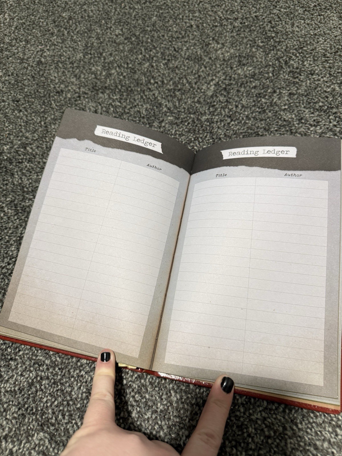 Owlcrate Reading Planner Journal Notebook Book Tracker Undated Any Year