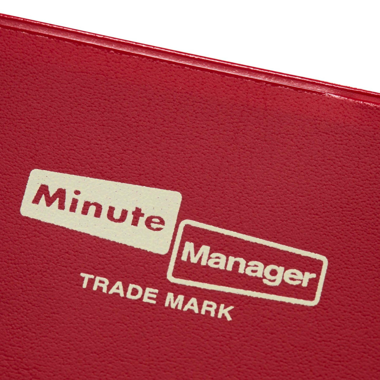 2026 Minute Manager Planner, Red / A5 Weekly Left / Starting December 2025