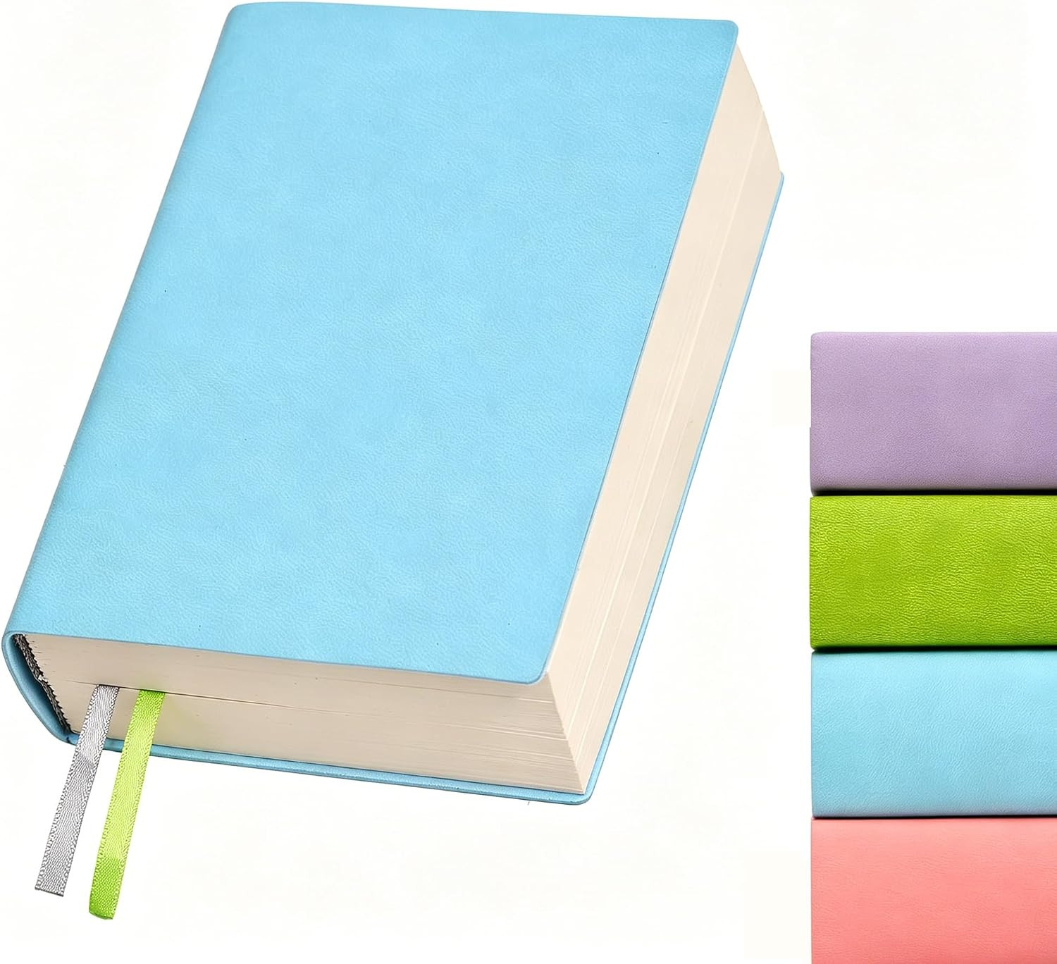Blank Journal Notebook 720 Pages A6 Unlined Plain Sketchbook No Lines Soft Leath