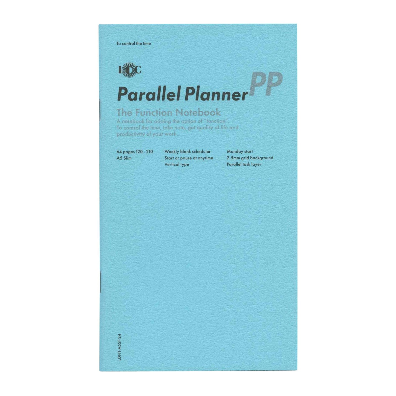 A5 Slim Function Note PARARELLEL PLANNER LDN