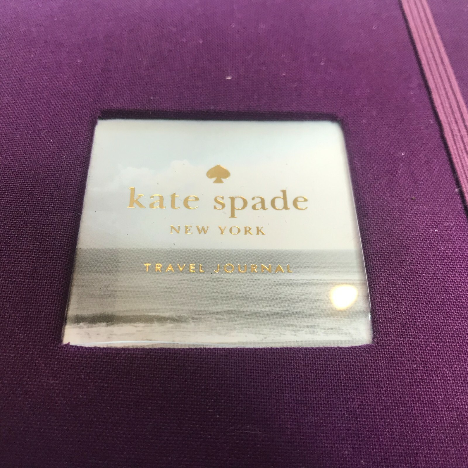 New KATE SPADE New York Travel Journal Notebook Paper Journal with Fabric Cover