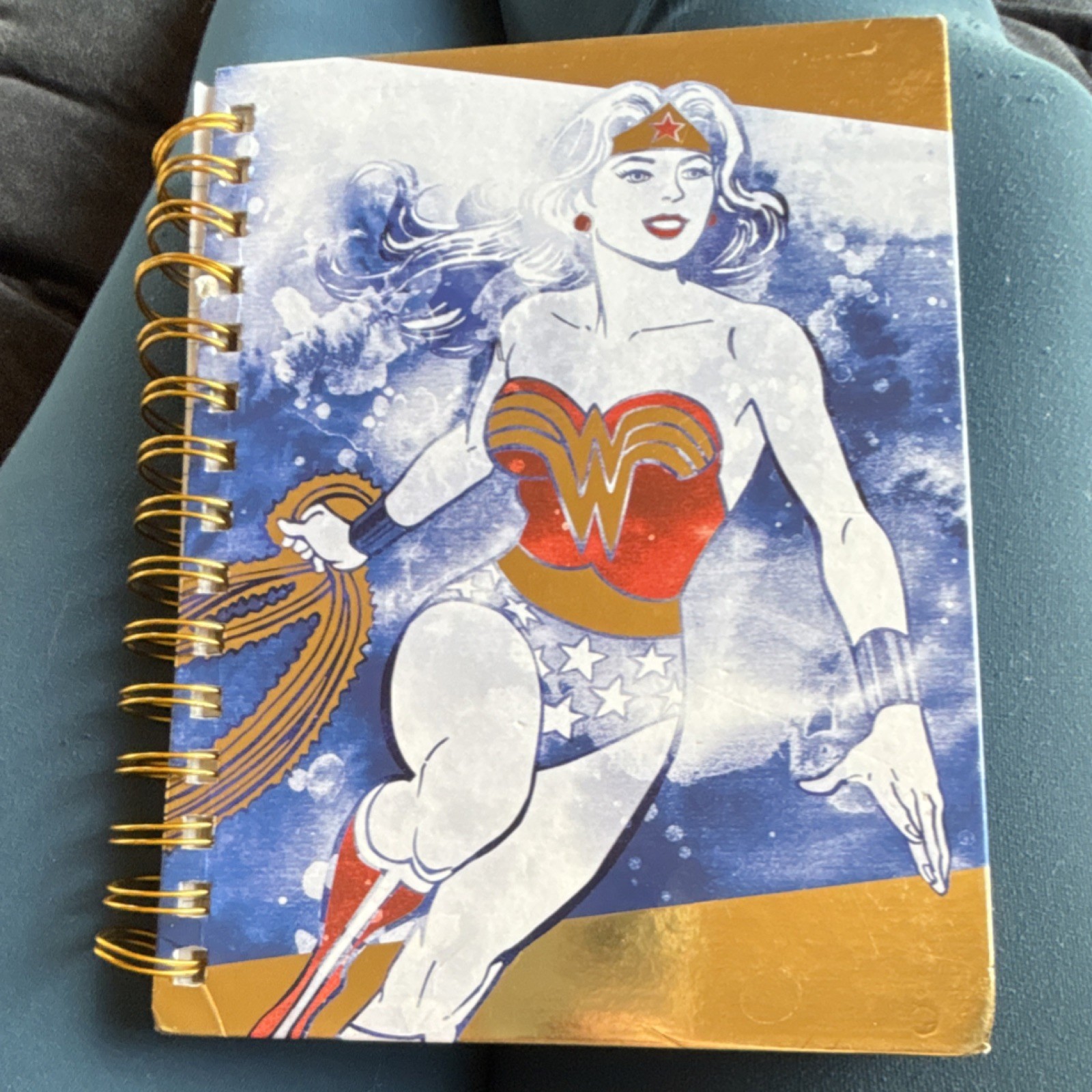 Paper House Wonder Woman Spiral Journal Limited Edition Cardboard Cover JL-6035