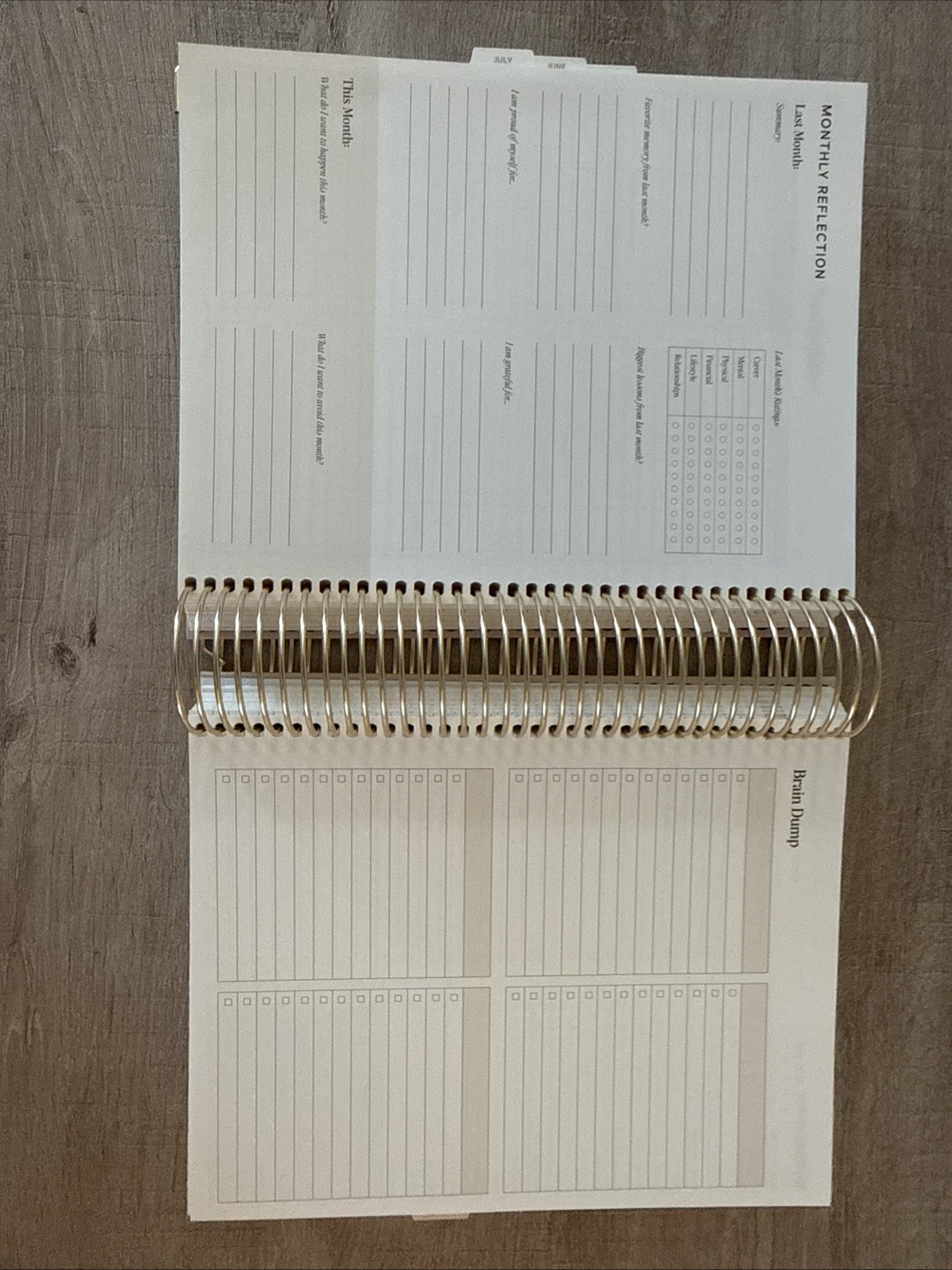 The Dailee 2026 Daily Weekly Monthly Planner Spiral Calendar Year 2026 7×9 READ