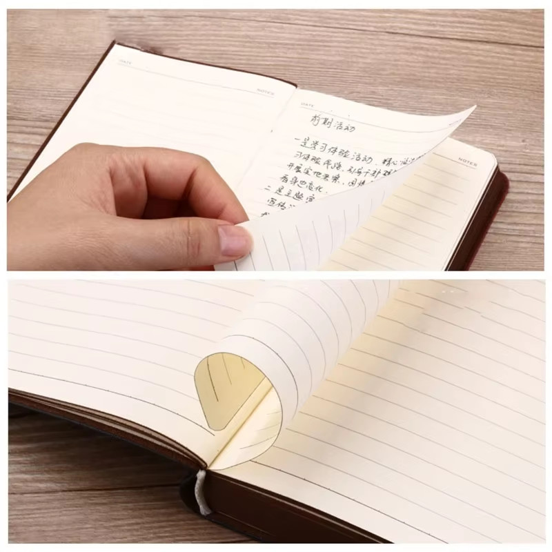 2025 New Portable Vintage Leather Notebook Journal Stationery Travel Diary Gift