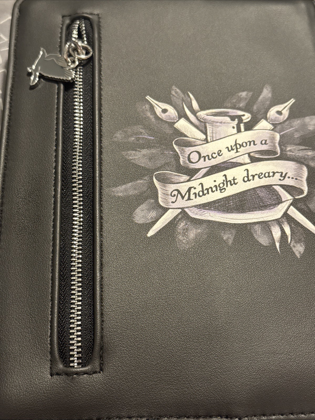 Loungefly Edgar Allen Poe Nevermore Journal 150 Sheets With Storage Pocket