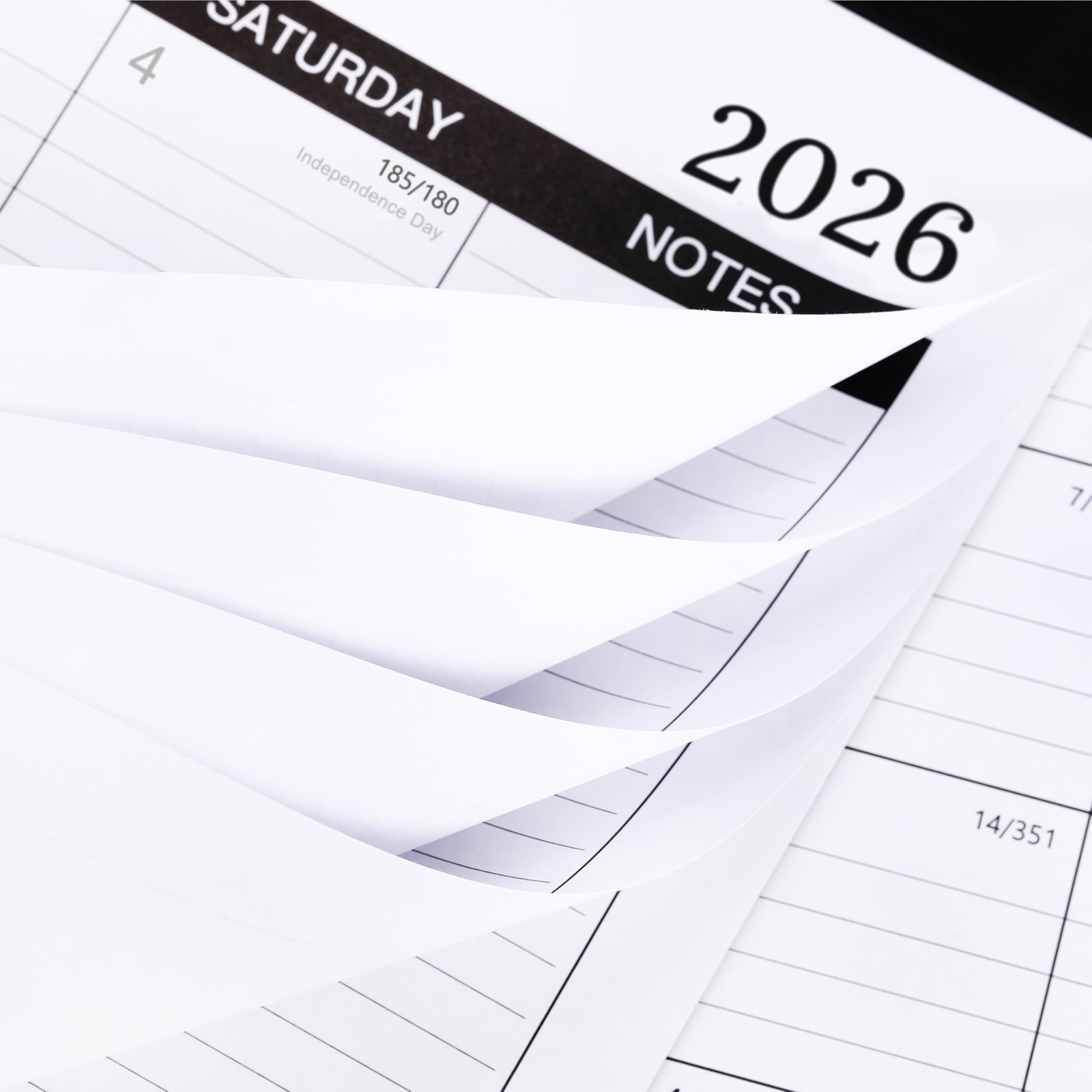 2026-2027 Desk Calendar – 2026-2027, Jul.2026 – 16.8″ x 12″