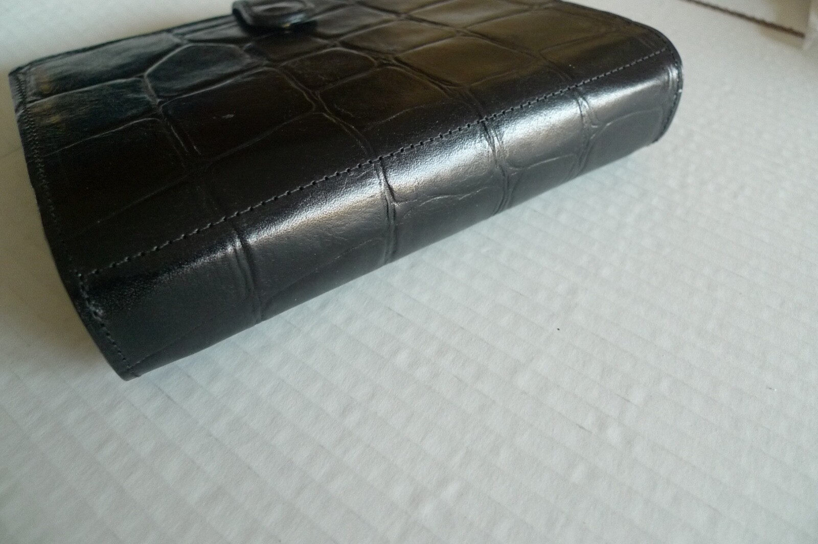 MULBERRY – A6 PLANNER & INSERTS -MADE @ UK – BLACK CONGO LEATHER – RARELY USED