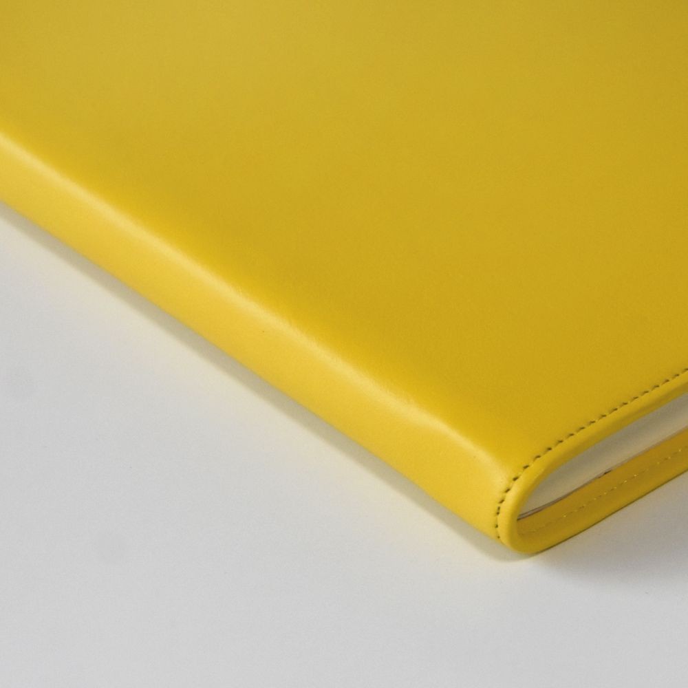 Leather A5 Book Cover for Hobonichi Cousin Notebook Used Genuine Leather