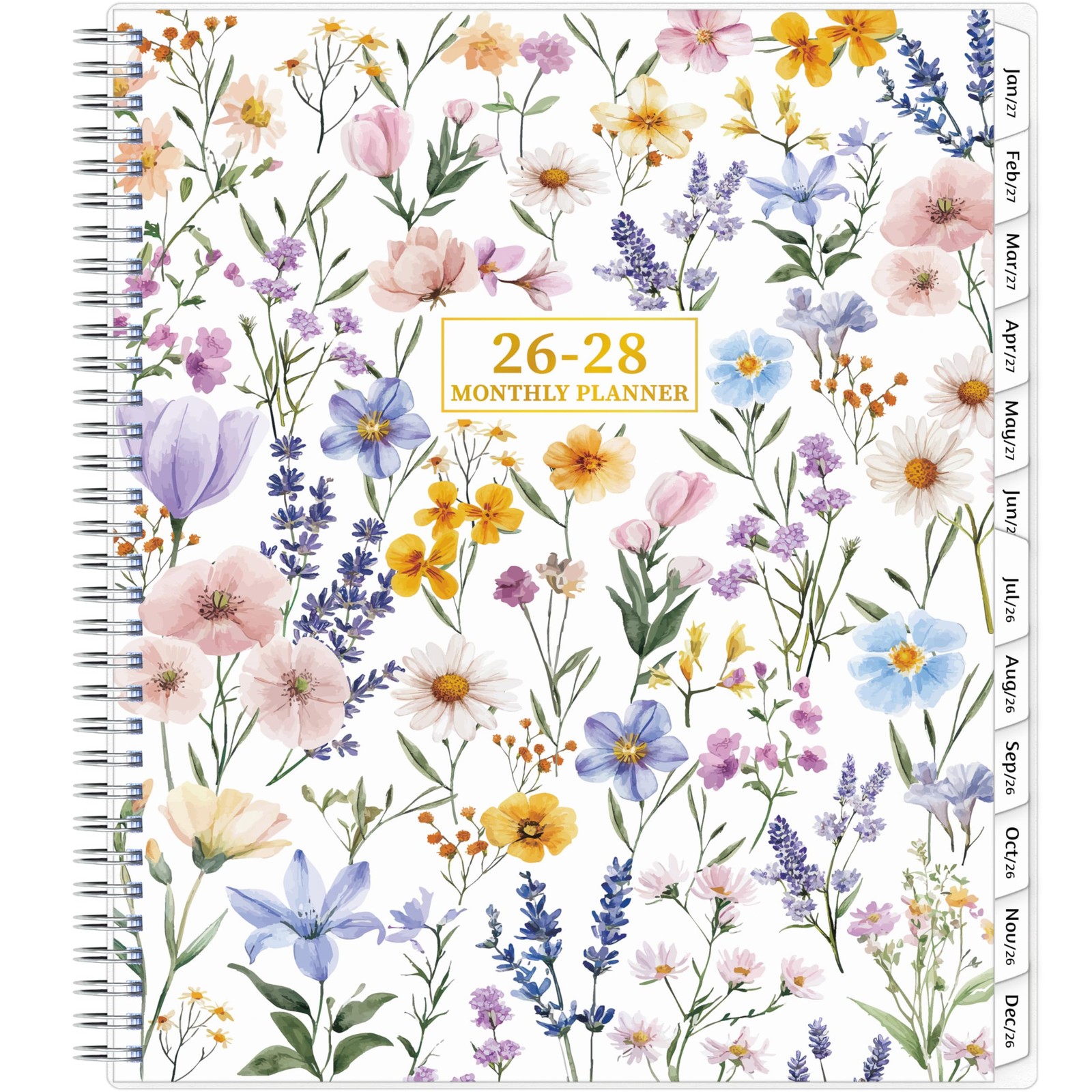 2026-2028 Monthly Planner 2 Year Calendar Jul 2026-Jun 2028 8.5×11 Large