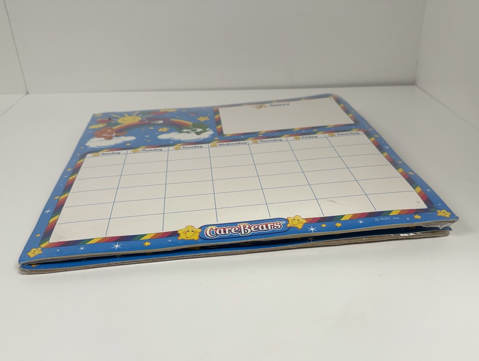 Vintage Care Bears Dry Erase Board x 2 -Calendar Planner w/ Marker – New Sealed