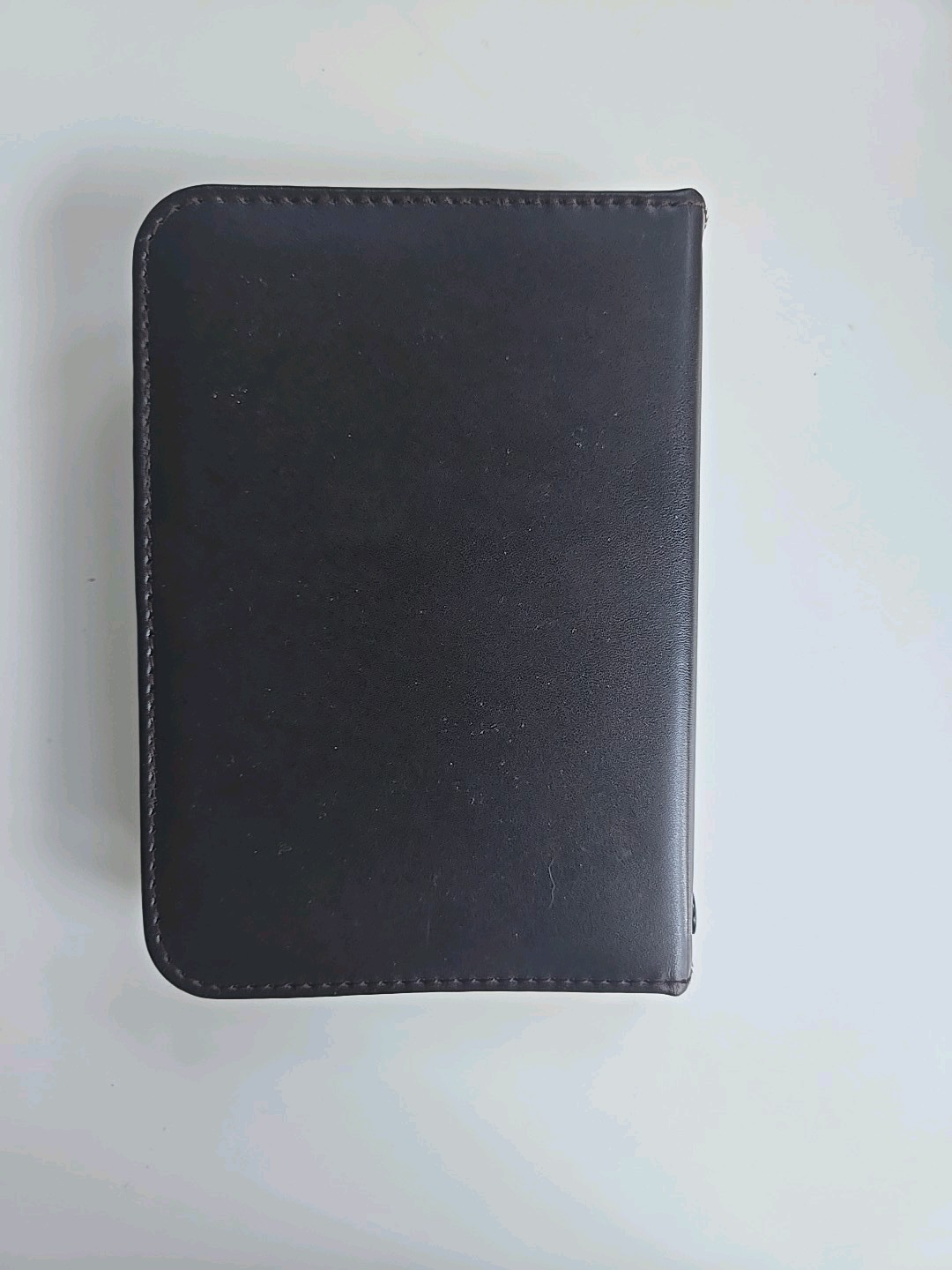 Vintage 80s Day Timer Planner Fortune Dark Brown 6 Ring Minimal Use