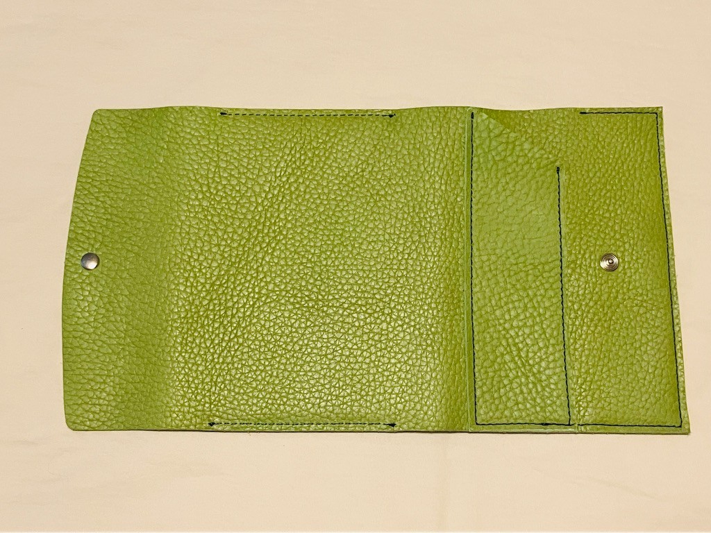 Grifos Italian Leather (Cartatec Brand) Green A6 Notebook Cover With Pen Holder