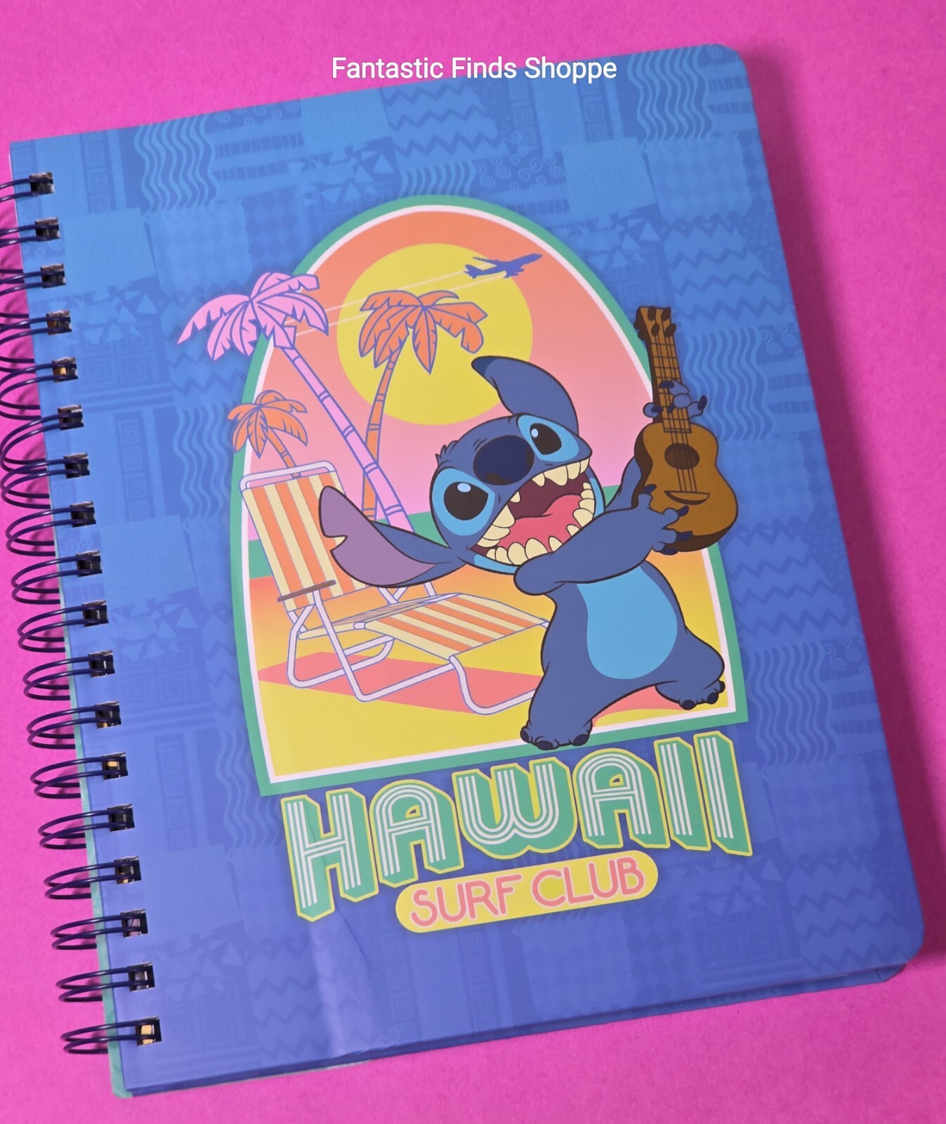 Disney Lilo & Stitch Hawaii Surf Club 12 Month Planner NEW UNUSED