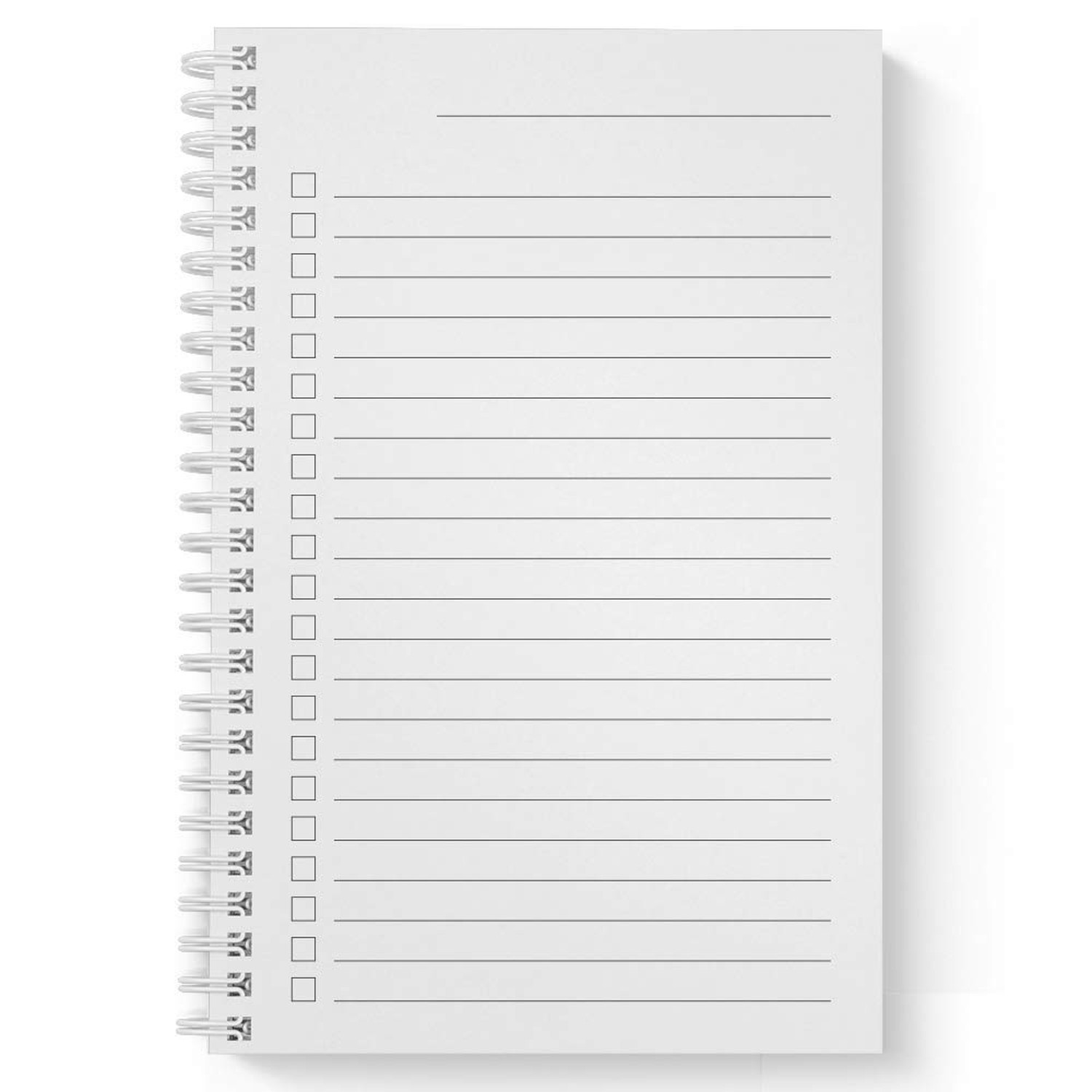 Softcover Top Of The List 5.5″ x 8.5″ Motivational Spiral Notebook/Journal, 1…