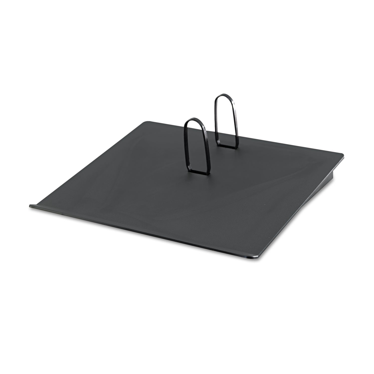 Universal® Recycled Plastic #17 Calendar Holder, 3-1/2 x 6-1/2, Black