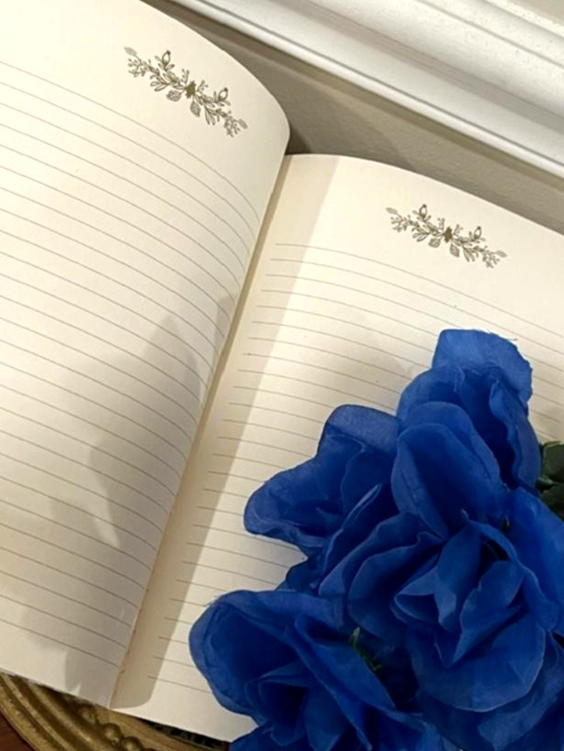 NEW! Rifle Paper Co Wild Rose Soft Cover Journal/Notes Saddle Stitch Ruled Pages